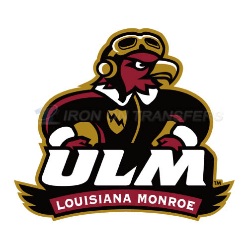 Louisiana Monroe Warhawks Logo T-shirts Iron On Transfers N4831 - Click Image to Close